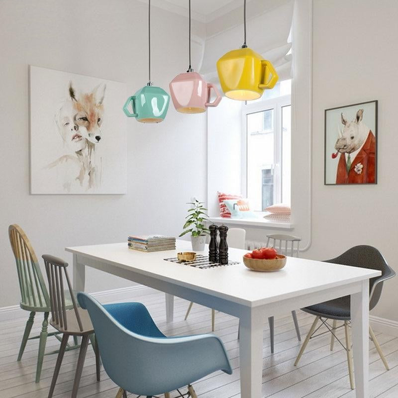 Nordic Ceramic Tea Cup Light | Noxord
