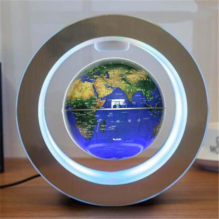 Novelty Floating Globe LED World Magnetic Levitation Lamp | Noxord