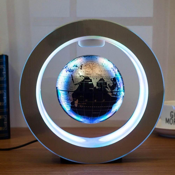 Novelty Floating Globe LED World Magnetic Levitation Lamp | Noxord