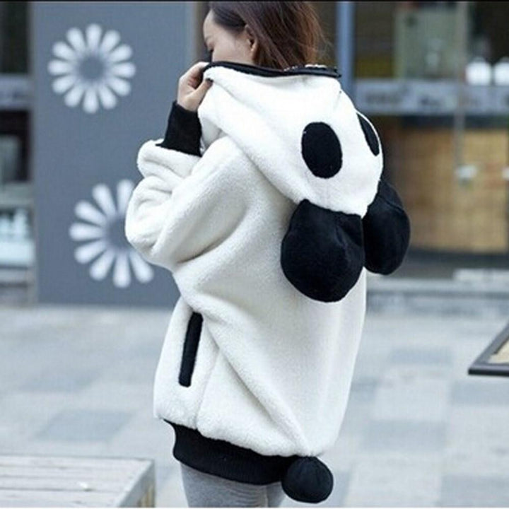 Fluffy Panda Hoodie | Kalsten