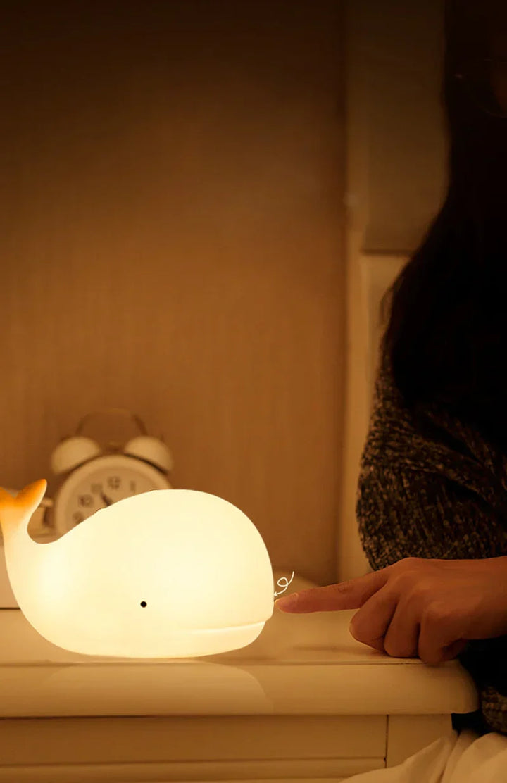 GlowWhale Night Lamp - Magical Color Party for Children Noxord