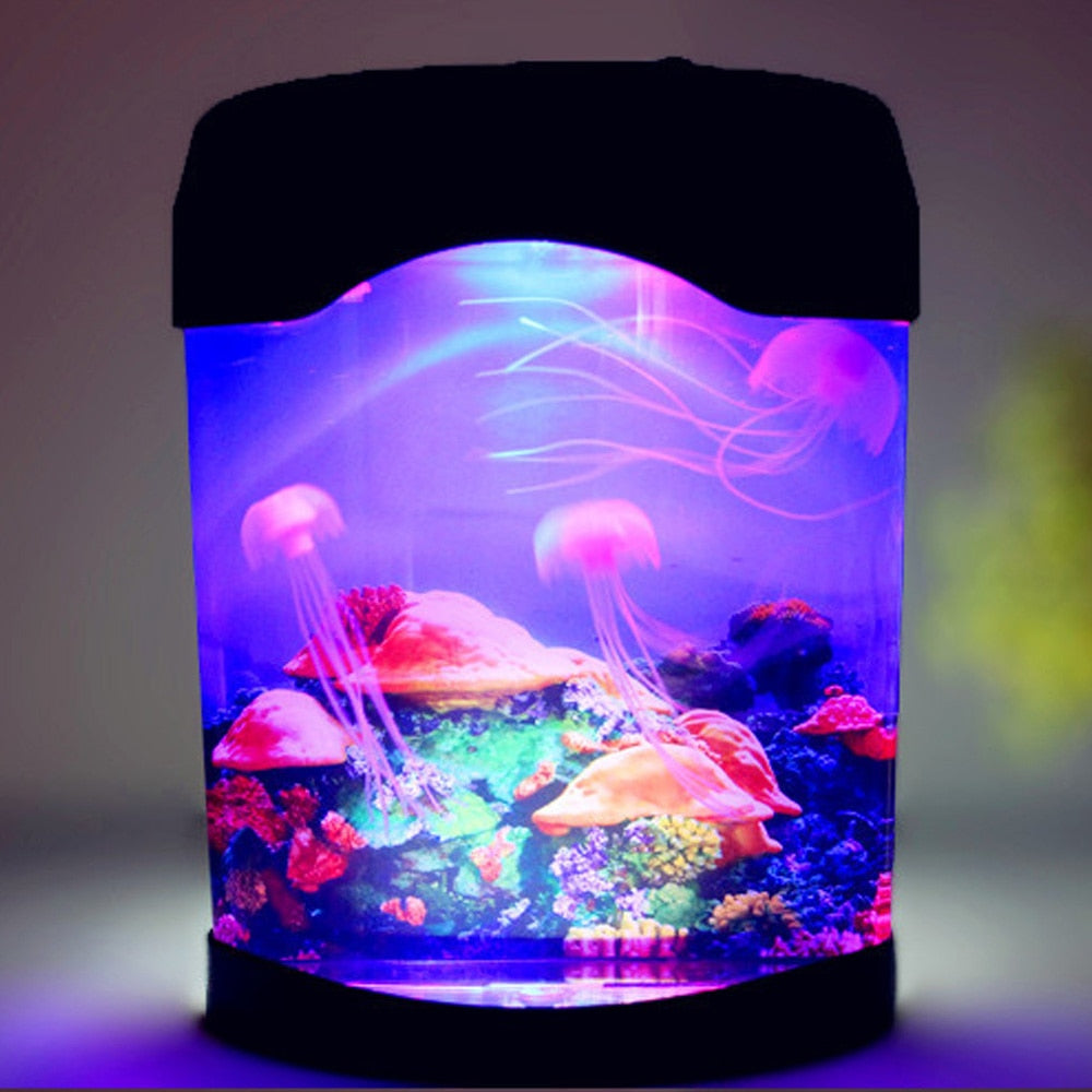 LED Creative Jellyfish Aquarium Night Light | Kalsten