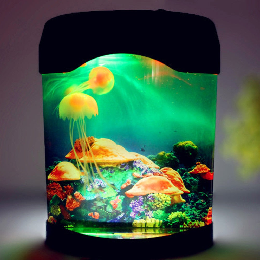 LED Creative Jellyfish Aquarium Night Light | Kalsten
