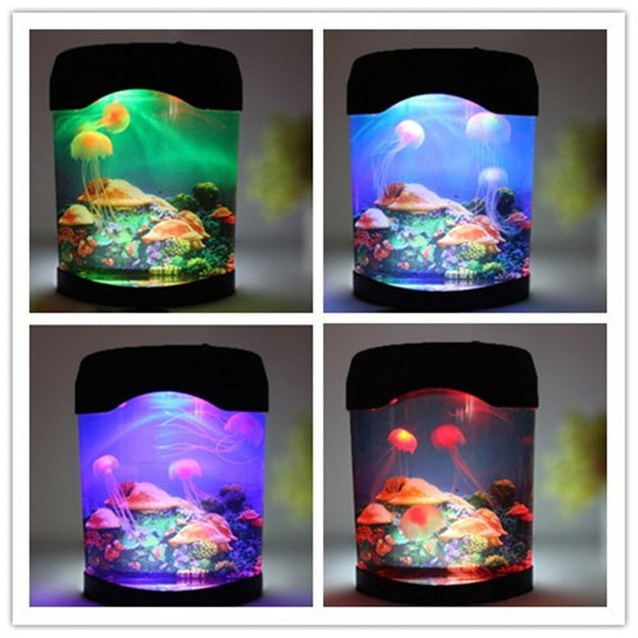 LED Creative Jellyfish Aquarium Night Light | Kalsten
