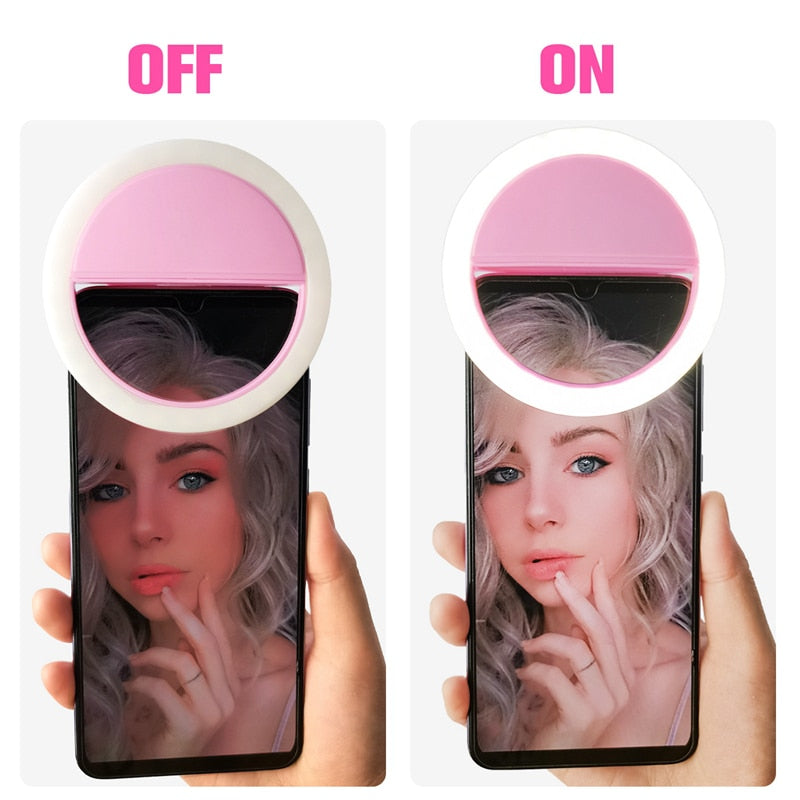 Portable Selfie Ring Light - GlowSnap | Kalsten