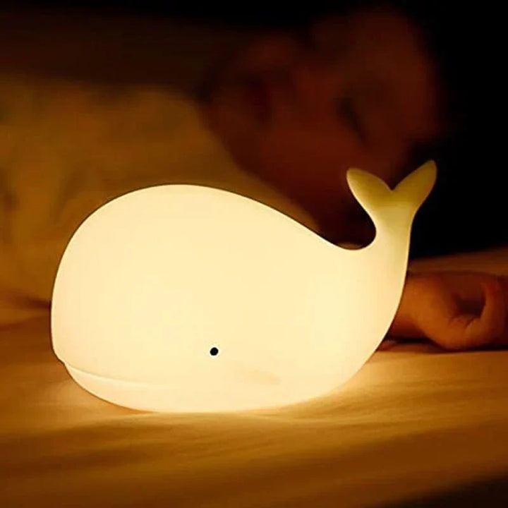 GlowWhale Night Lamp - Magical Color Party for Children Noxord