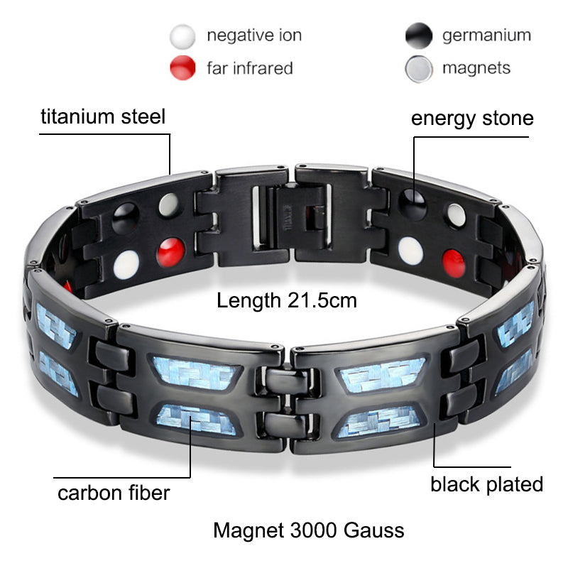 Titanium Magnetic Therapy Bracelet | Kalsten