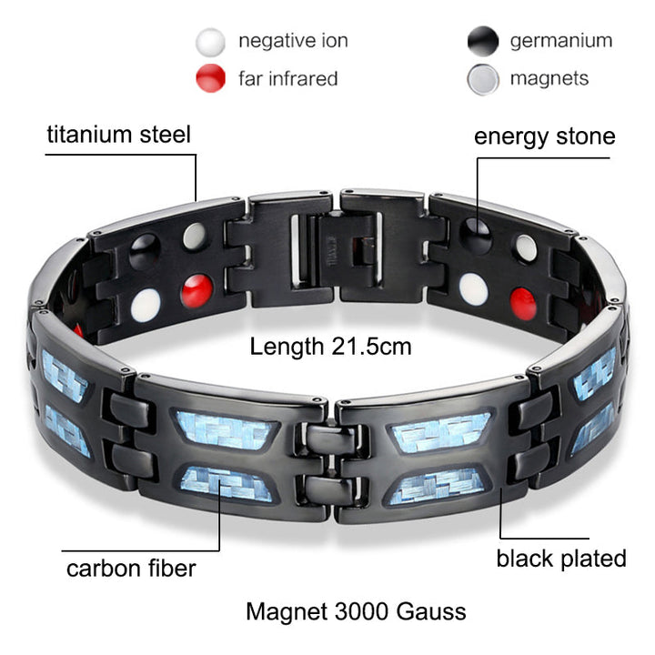Titanium Magnetic Therapy Bracelet | Kalsten