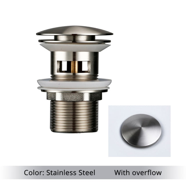 Kalsten | Polished Brass Bathroom Sink Drains