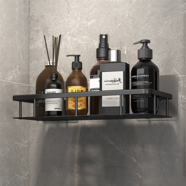 Noxord | Metal Suction Cup Bathroom Shelves