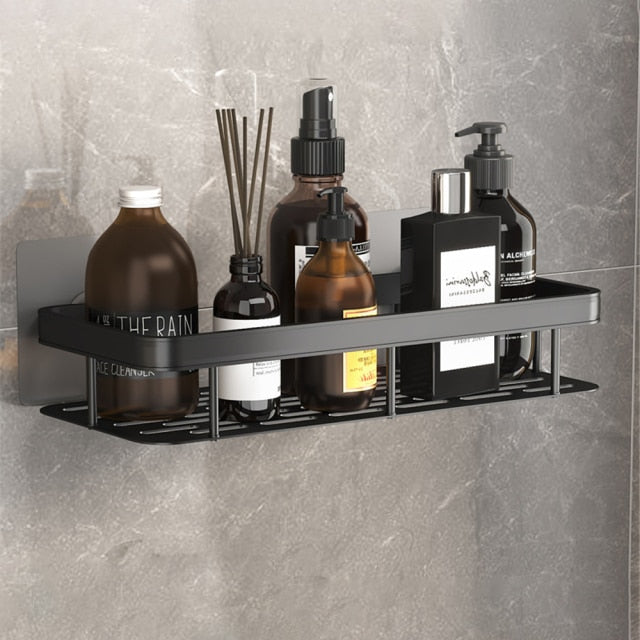 Noxord | Metal Suction Cup Bathroom Shelves