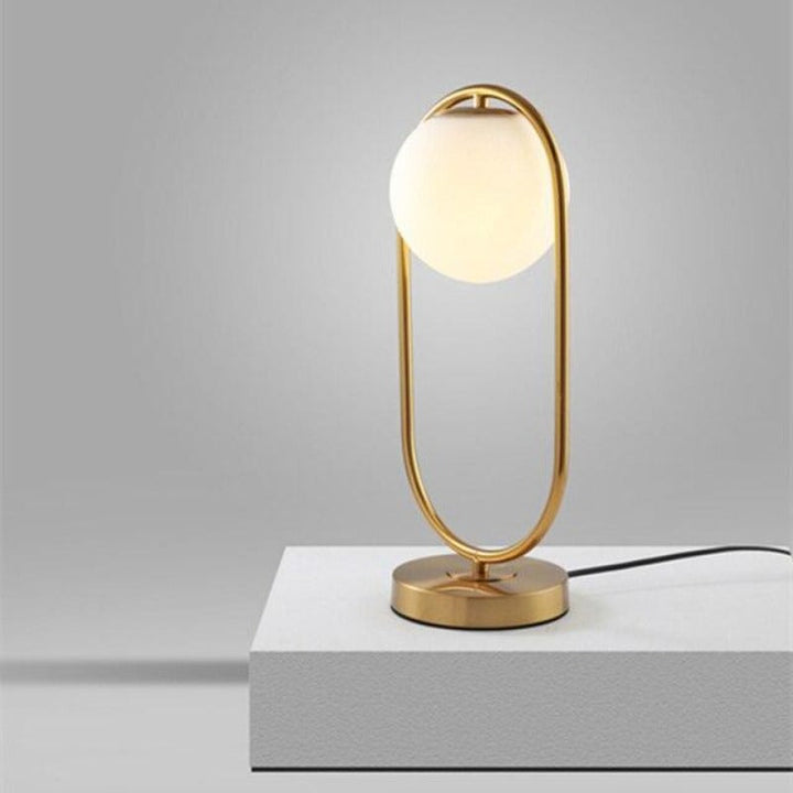 Modern Glass Ball Table Lamp | Noxord