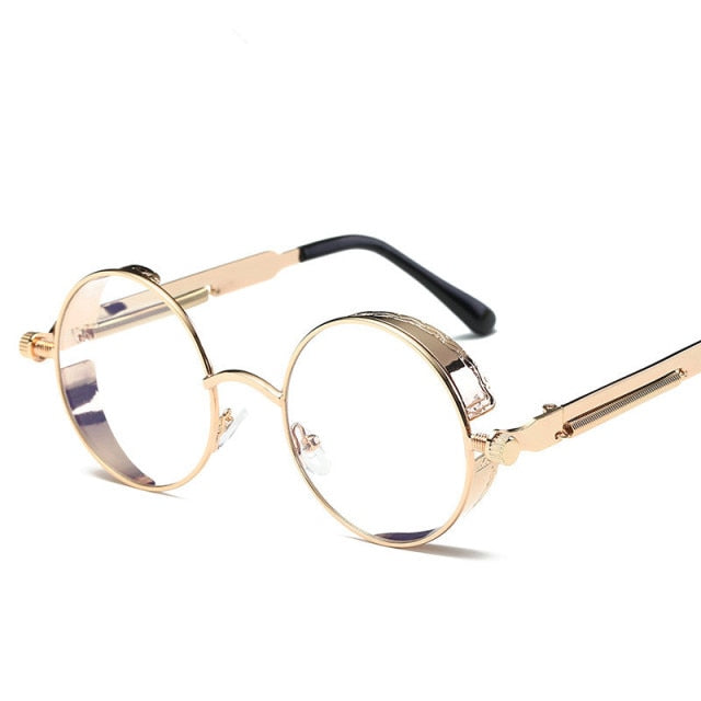 Creative Round Retro Round Metal Sunglasses | Kalsten