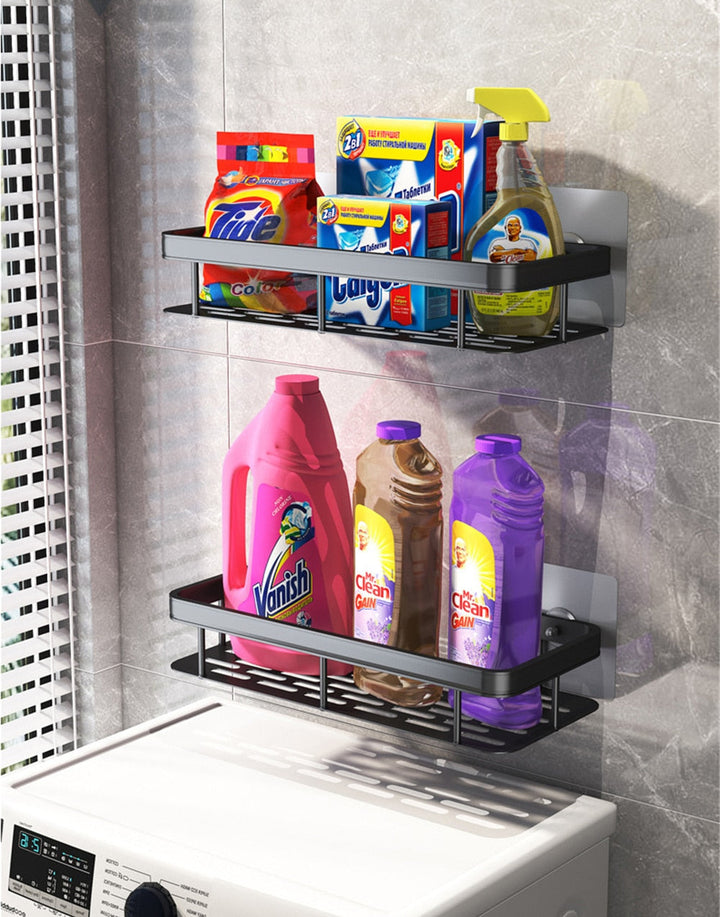 Noxord | Metal Suction Cup Bathroom Shelves