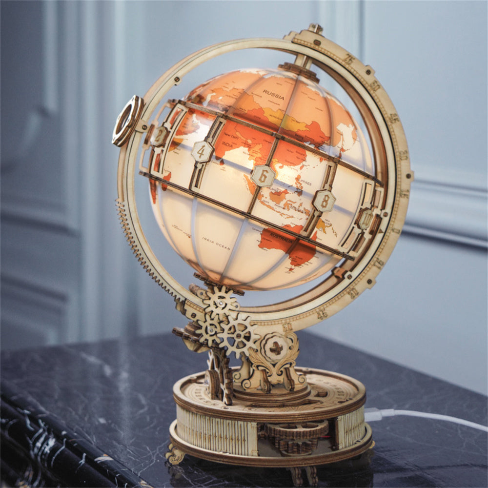 3D Puzzle Luminous Globe | Noxord