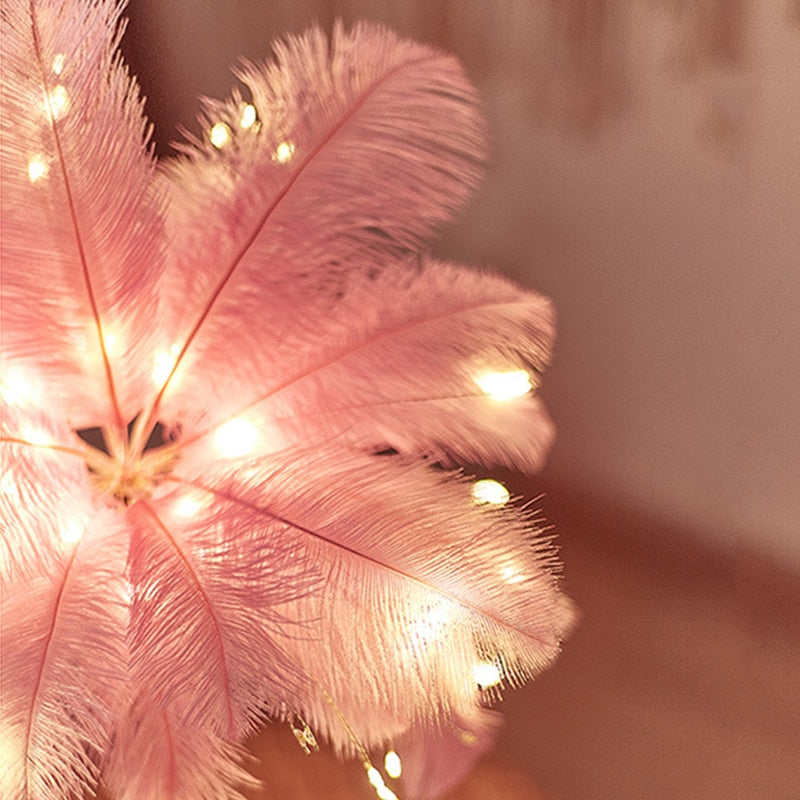 Feather Palm Creative Table Lamp | Kalsten