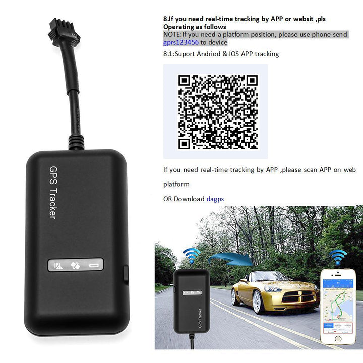 Kalsten | GPS Tracker For Car or Other Vehicles, Truck GPS