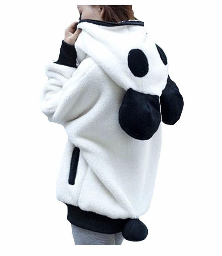 Fluffy Panda Hoodie | Kalsten
