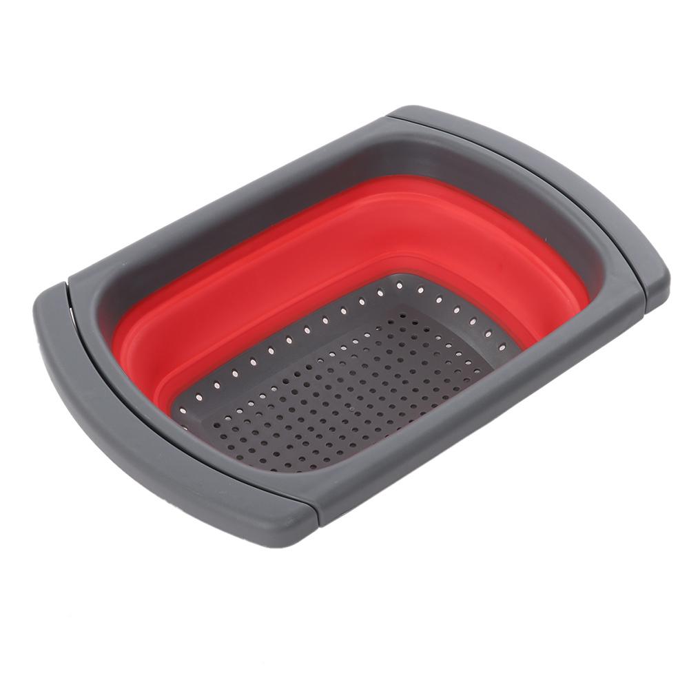 Collapsible Extendable Silicone Strainer | Kalsten