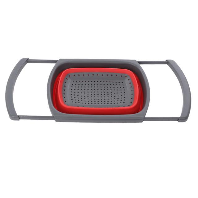 Collapsible Extendable Silicone Strainer | Kalsten