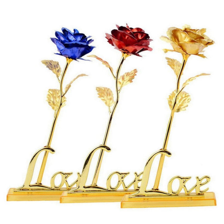 Kalsten | 24k gold-plated rose | Including certificate and luxurious gift box