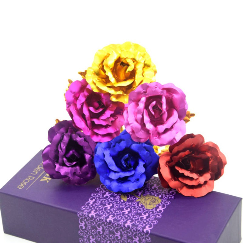 Kalsten | 24k gold-plated rose | Including certificate and luxurious gift box