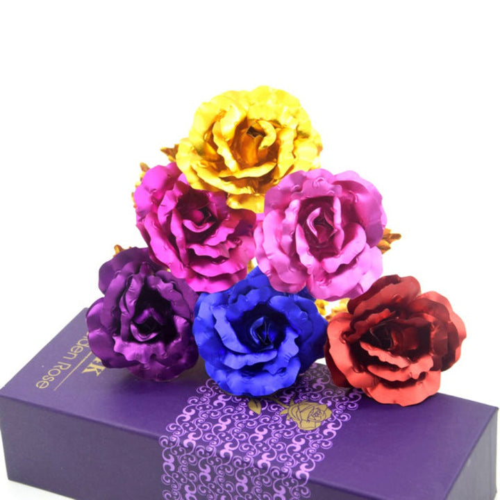 Kalsten | 24k gold-plated rose | Including certificate and luxurious gift box