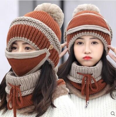 3 In 1  Beanie Hat Scarf and Mask | Kalsten