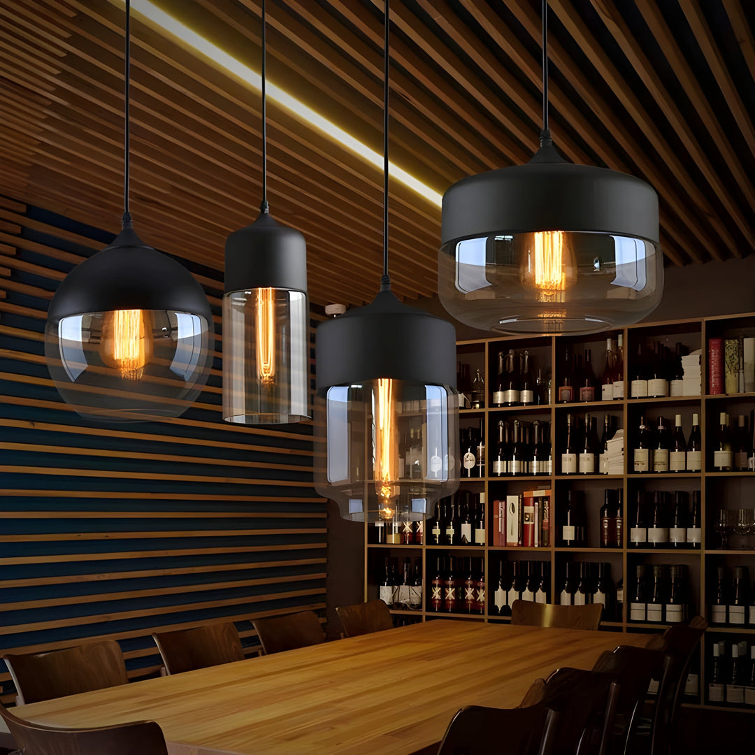 LED Pendant Light made of Glass – Modern, Scandinavian Design for Stylish Living Spaces | Noxord