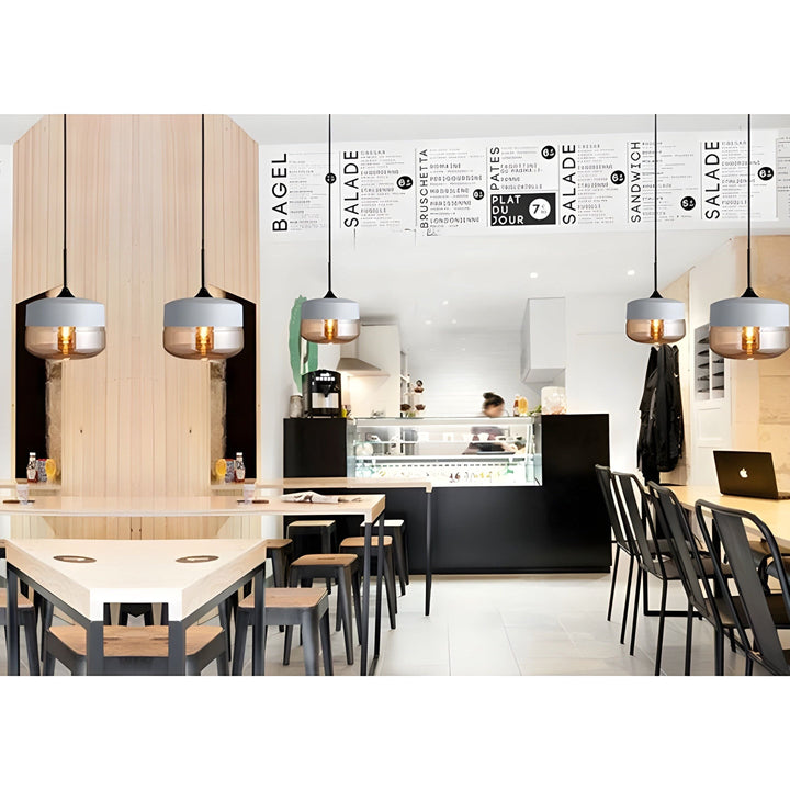 LED Pendant Light made of Glass – Modern, Scandinavian Design for Stylish Living Spaces | Noxord