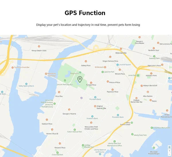 Kalsten | Cat GPS Tracker for Pets Locator Device Microchip
