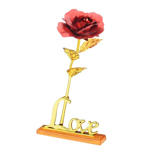 Kalsten | 24k gold-plated rose | Including certificate and luxurious gift box