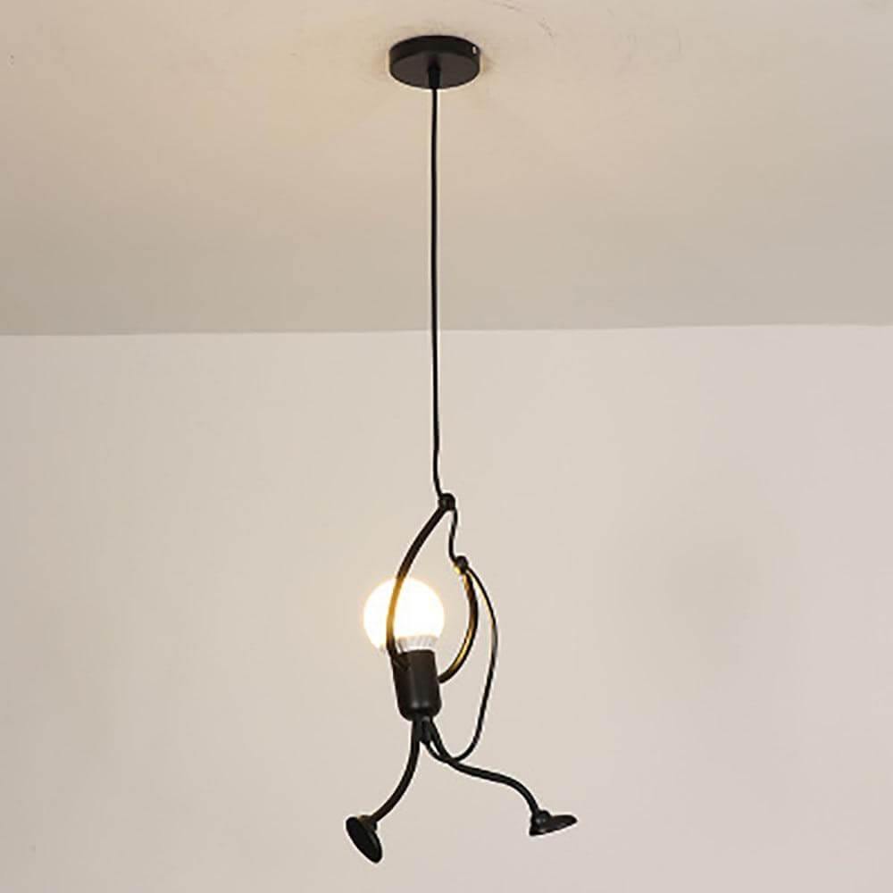Human Animation Figure Chandelier Lights | Noxord