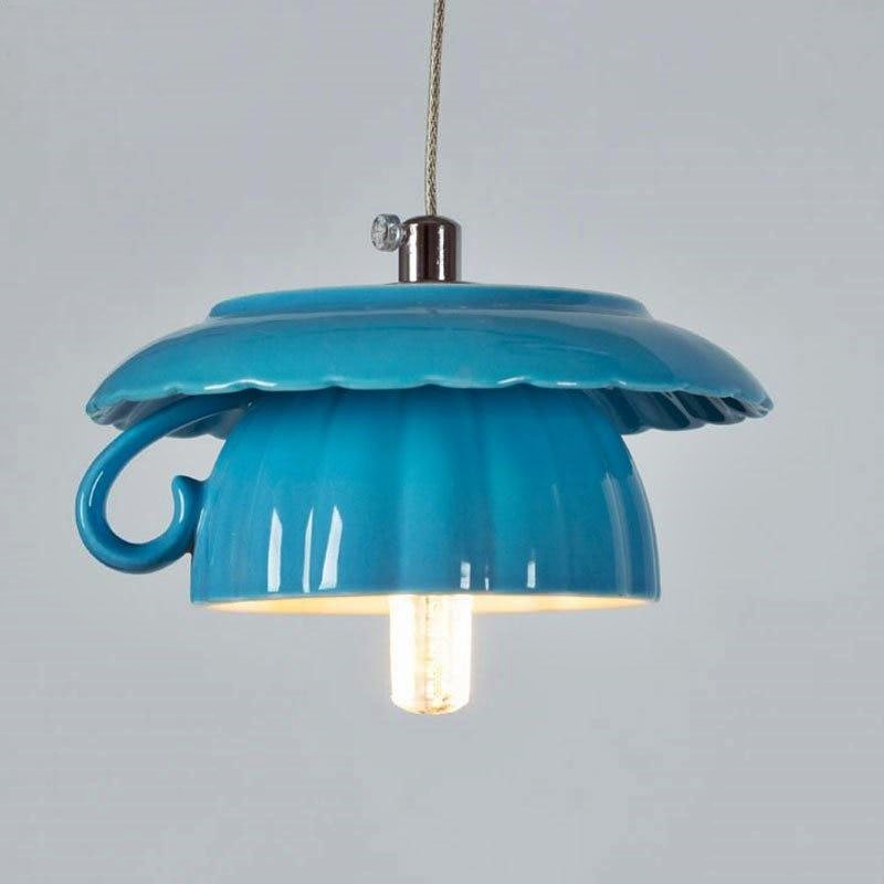 Nordic Ceramic Tea Cup Light | Noxord