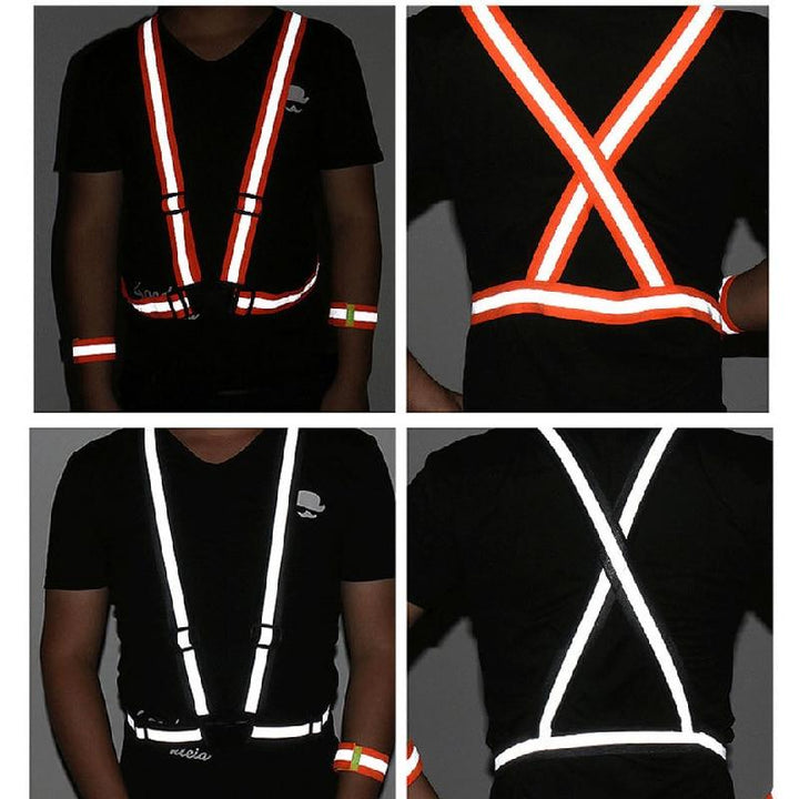 Reflective safety vest with snap closure | Kalsten