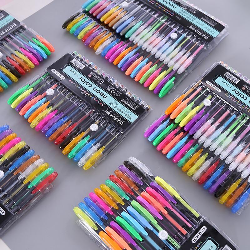 Glitzerly Glitter Gel Pens Set | Kalsten