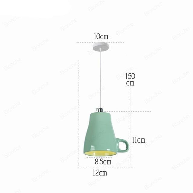 Nordic Ceramic Tea Cup Light | Noxord