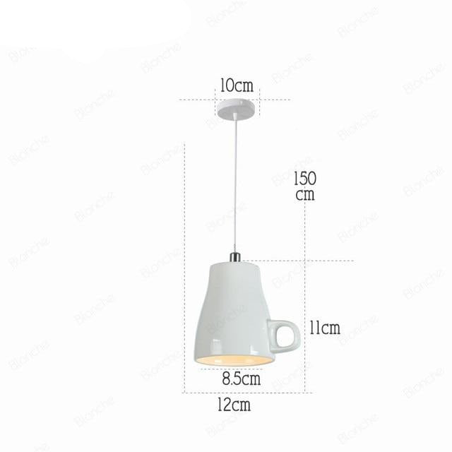 Nordic Ceramic Tea Cup Light | Noxord
