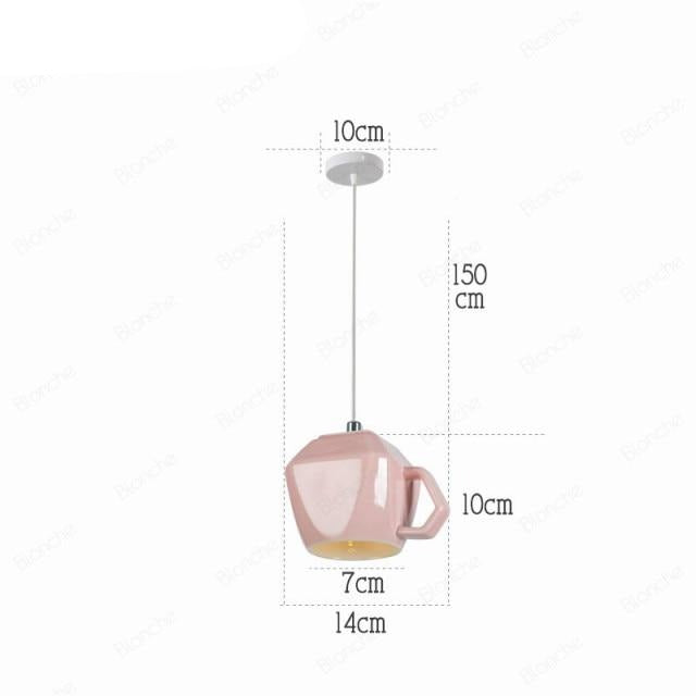 Nordic Ceramic Tea Cup Light | Noxord