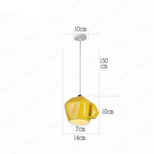 Nordic Ceramic Tea Cup Light | Noxord