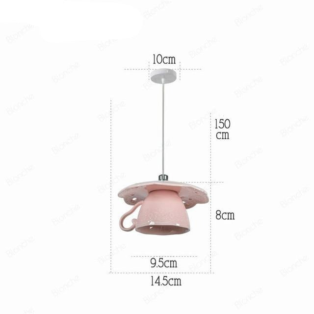 Nordic Ceramic Tea Cup Light | Noxord