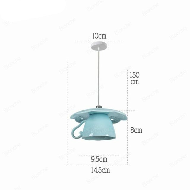 Nordic Ceramic Tea Cup Light | Noxord
