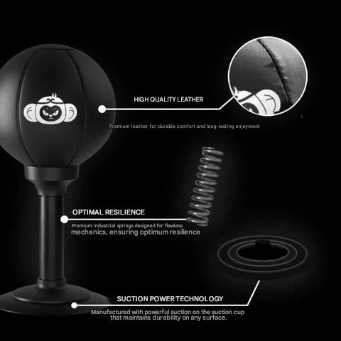 PowerStrike Punching Ball with Strong Suction Base