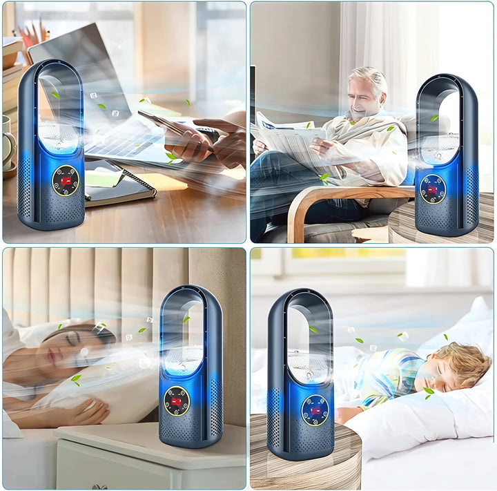 Kalsten | Air Cooler Bladeless Portable Quiet Fan Unit