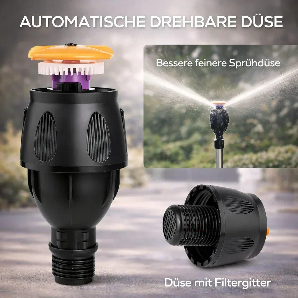 AquaStraal Garden Sprinkler With Tripod 360 Degrees | Kalsten