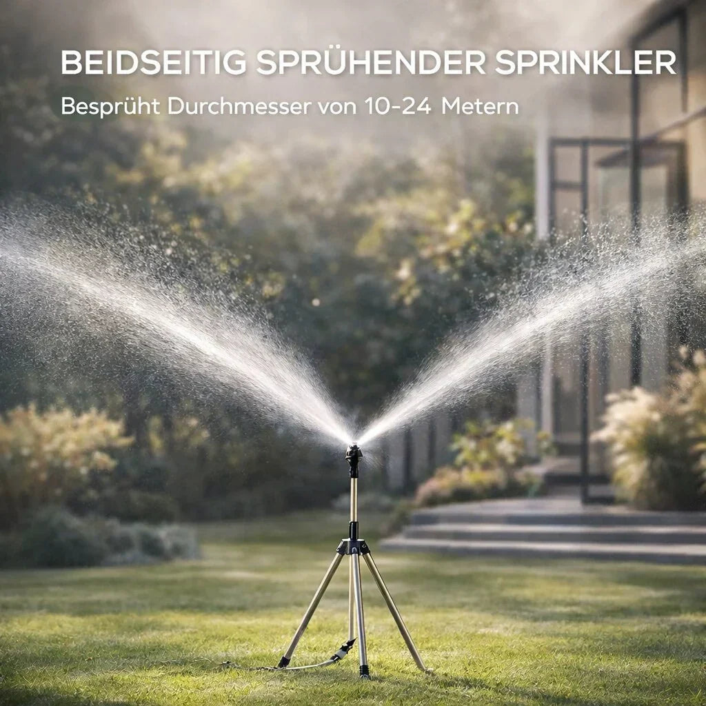 AquaStraal Garden Sprinkler With Tripod 360 Degrees | Kalsten