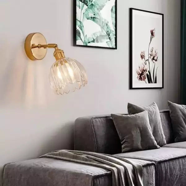 Retro – Wall Light Glass Tulip Bud | Kalsten