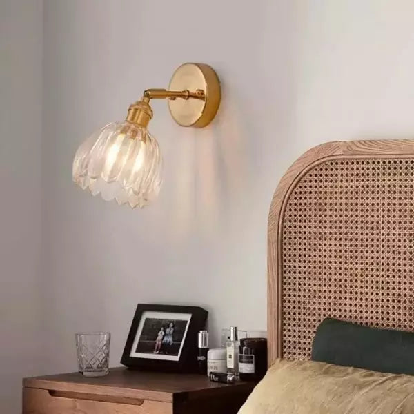 Kalsten | Retro – Wall Light Glass Tulip Bud