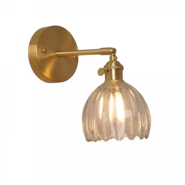 Kalsten | Retro – Wall Light Glass Tulip Bud