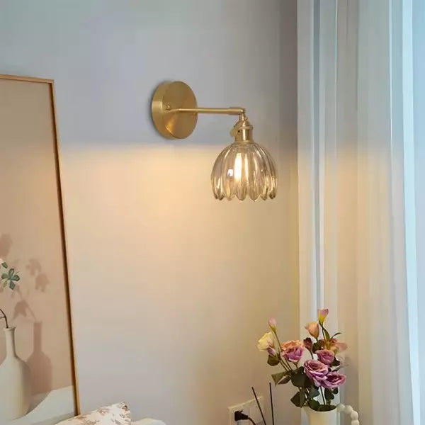 Flower Bud Tulip Glass Wall Light | Kalsten